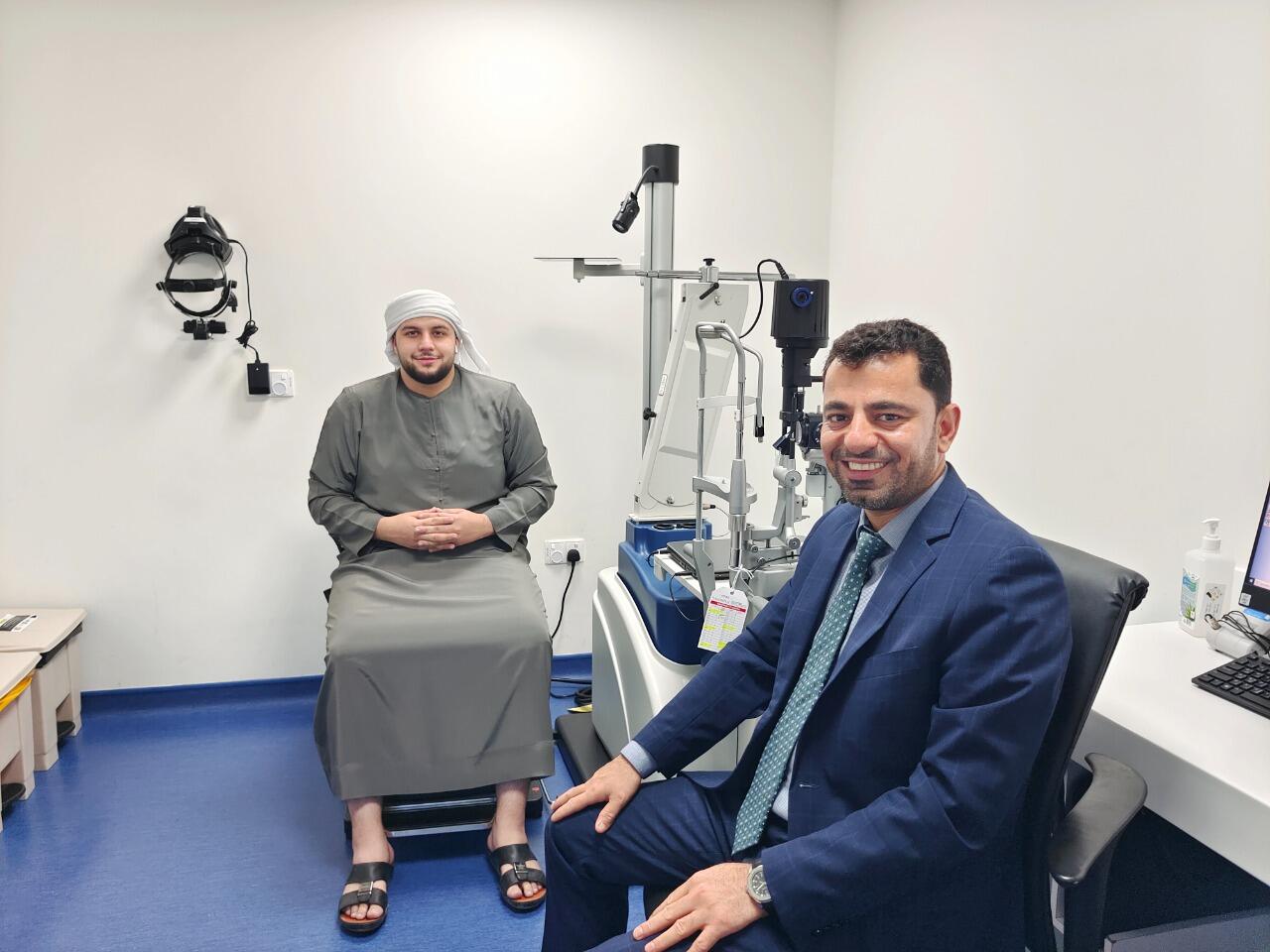 Moorfields Eye Hospital in Abu Dhabi saves the vision and the career of